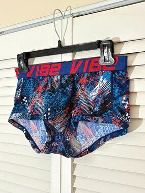 Andrew Christian Vibe Trunk--Red/White/Blue
